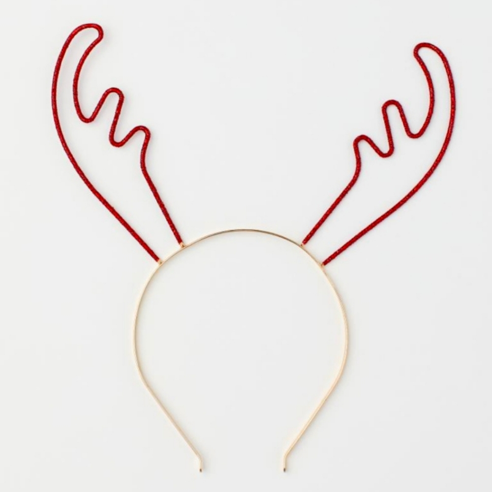 2/$20 NWOT Reindeer Glittery Headband